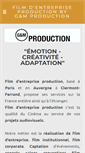 Mobile Screenshot of film-d-entreprise-production.com